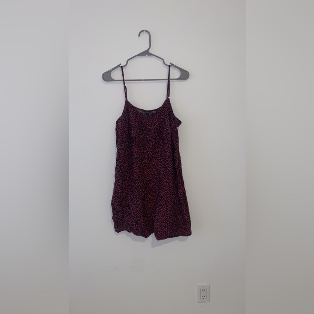 Wild Fable Pink and Black Floral Summer Dress - Size XL